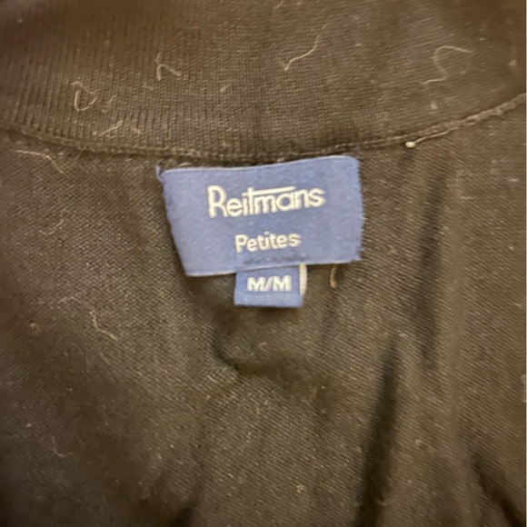 Reitman’s Women’s Dress Shrug/Shawl Black Size Medium Petite Formal Lace - Picture 2 of 4